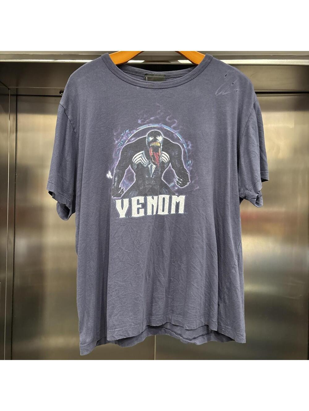 Vintage 00s spiderman 3 Venom Solo Double-Stitch shirt